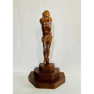 Christ In Carved Wood 